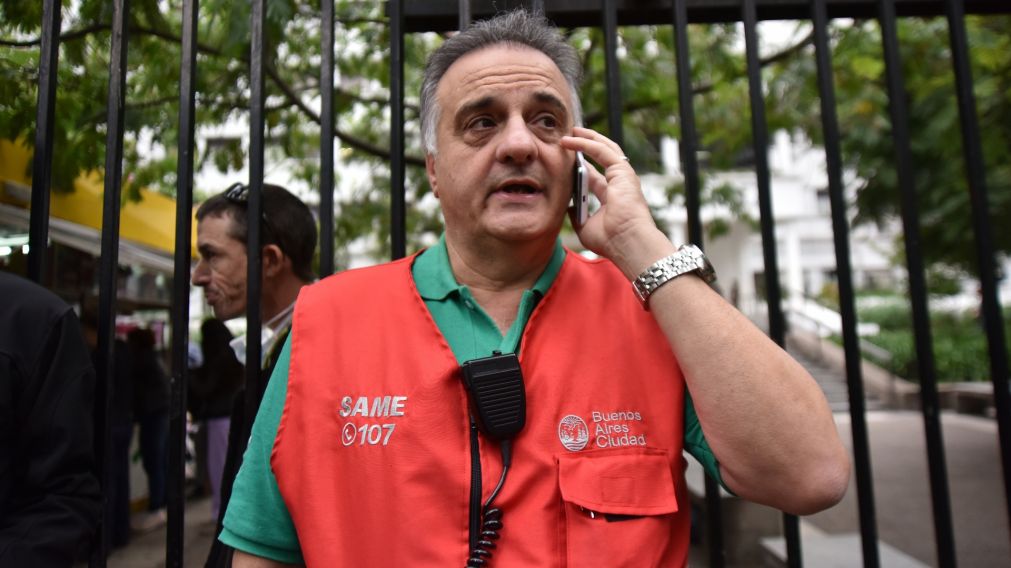 Alberto Crescenti fue nombrado como director de Emergencia del SAME en 1991 (Télam/Archivo).