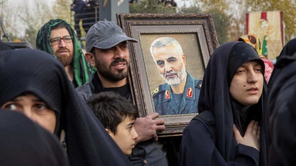 El pueblo iraní quería mucho al general Soleimani.