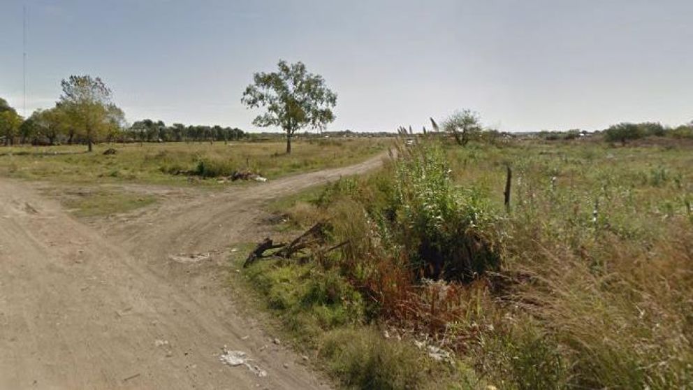 El lugar de crimen de Débora (Google Street View).
