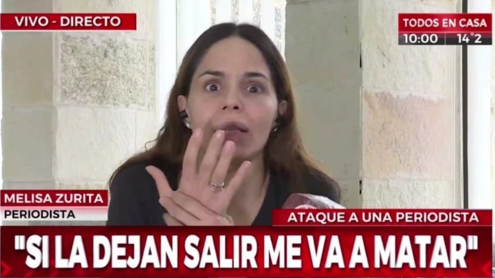 Melisa Zurita habló en exclusiva con Crónica HD sobre la agresión. (Captura TV)