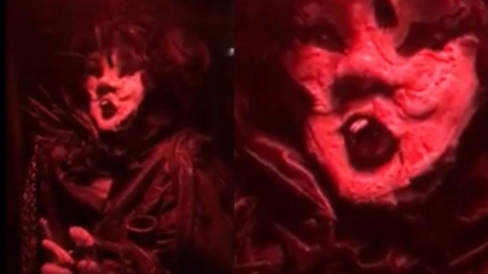 Las espeluznantes imágenes causaron temor en los usuarios (Captura).