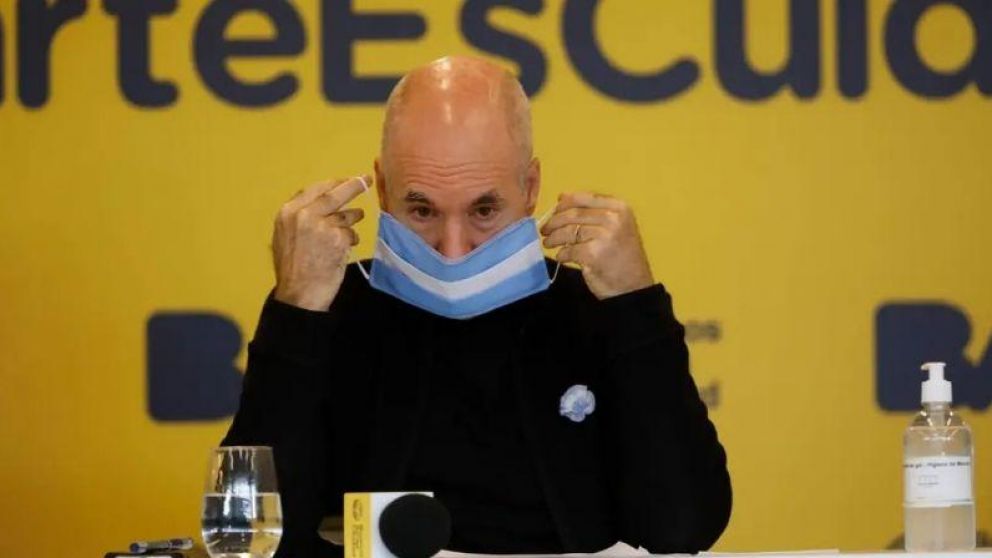 El jefe de gobierno porteño, Horacio Rodriguez Larreta pidió "unidad" en medio de la pandemia.
