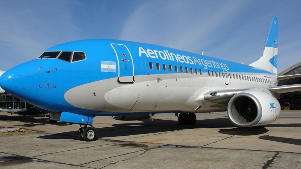 El primero de los vuelos de la nueva serie que realizará Aerolíneas partirá el 9 de junio hacia Cancún (Télam/Archivo).