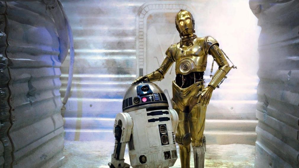 Con su inseparable compa�ero R2-D2 (Imagen ilustrativa).