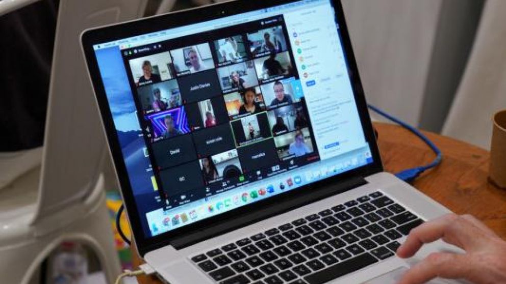 Ocurrió durante una clase virtual (Imagen ilustrativa).