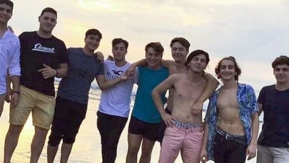 La imagen de los imputados por el crimen en Villa Gesell.