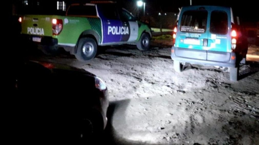 La polic�a acudi� al lugar tras un llamado al 911. (0221.com.ar) 