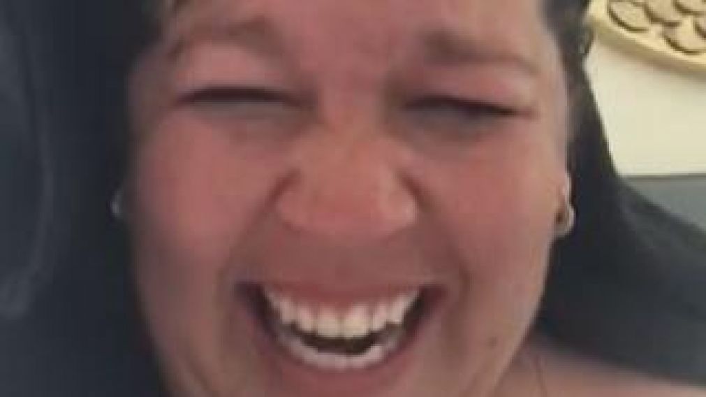 La mamá después del episodio publicó en Facebook un video relatando lo ocurrido.