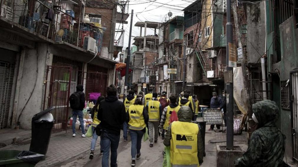 Hace unos d�as, Ciudad y Naci�n realizaron operativos de detecci�n de coronavirus en el Barrio 31 de Retiro. 