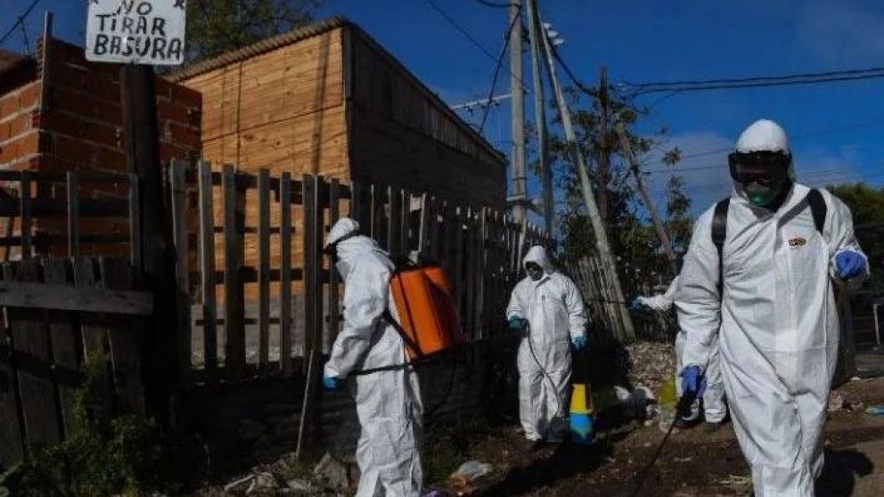Villa Azul está aislada por los casos de coronavirus (Twitter).
