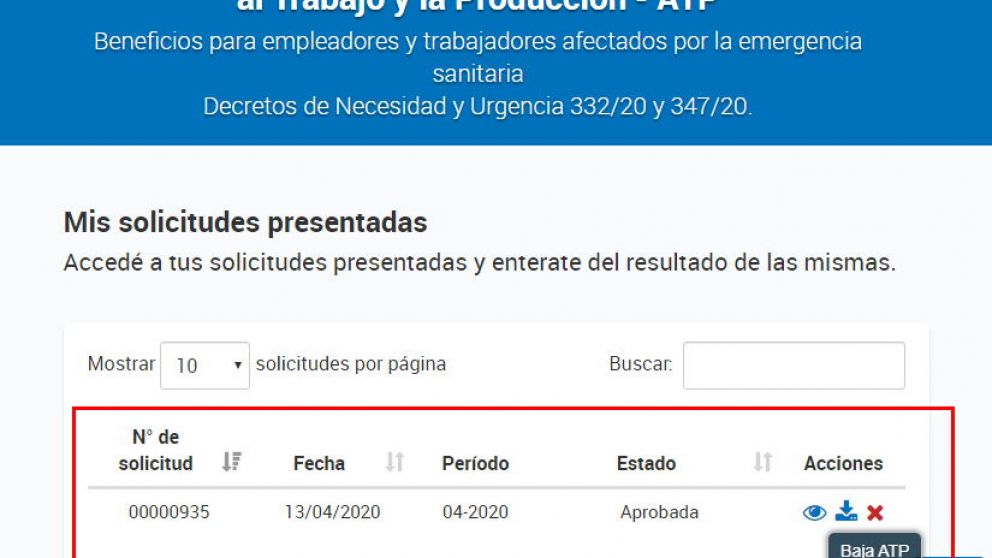 En los últimos días, algunas firmas decidieron desistir del programa de ayuda.