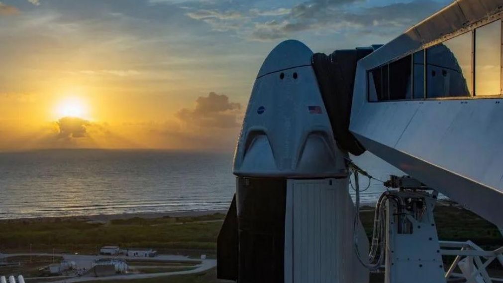 Cinco minutos antes la NASA decidió cancelar el operativo por las tormentas. (Foto: Twitter @SpaceX)