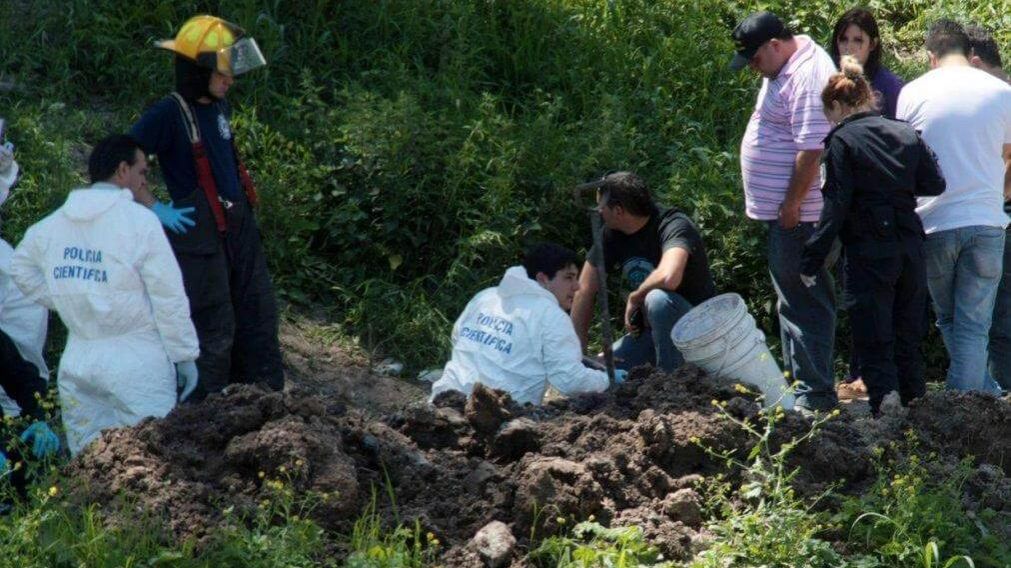El cuerpo fue hallado en la localidad de La Reja (Twitter).