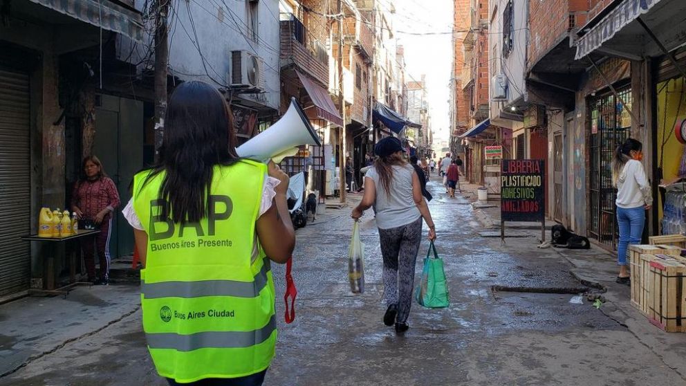 Continúa en marcha el Programa Detectar en asentamientos porteños (Twitter).