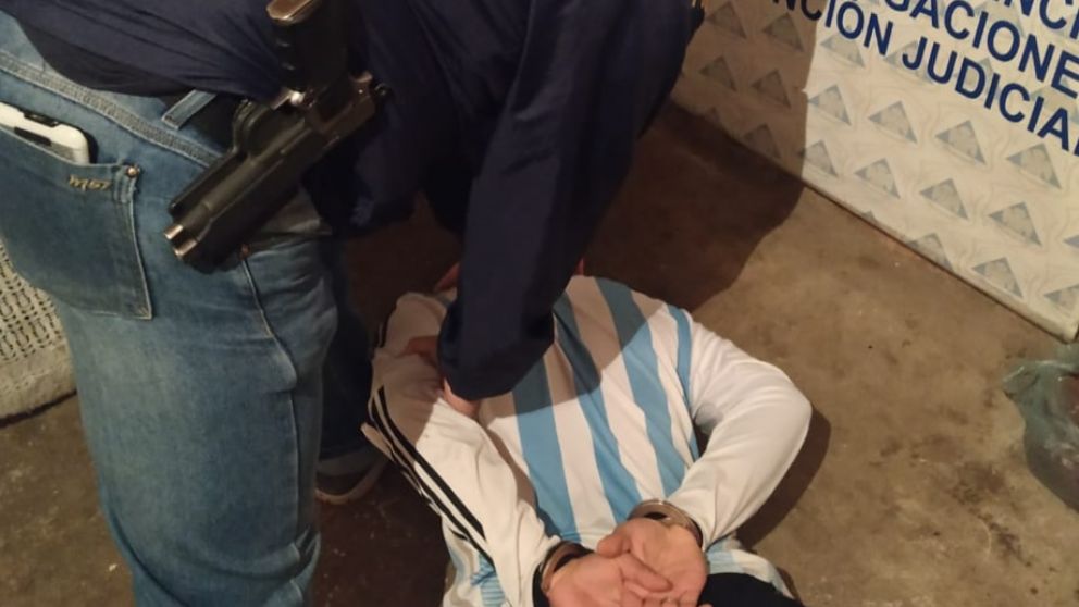 Este es el homicida que era buscado por el asesinato de Antonio Ezequiel Gandini.