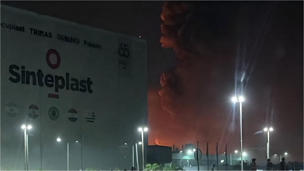 ¿Dónde fue la feroz explosión?