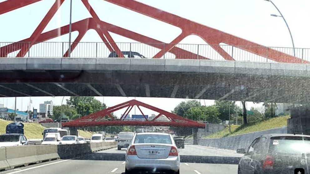 El operativo se concretó en la General Paz, en inmediaciones del puente de la calle Superí (Captura de Google Maps).