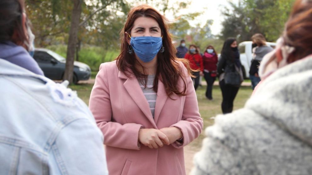 La jefa comunal del distrito del Oeste del Conurbano pidió volver para atrás en la cuarentena (Twitter/@marielfmoreno1).