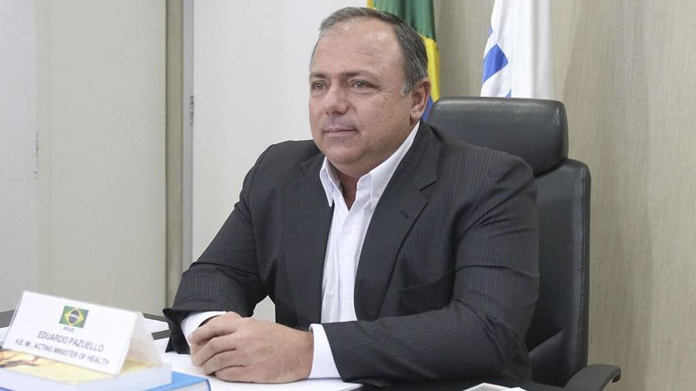 Eduardo Pazuello, ministro de Salud interino.