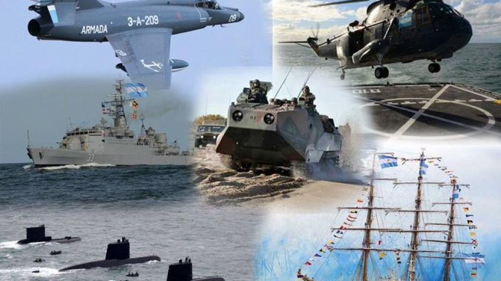 La imagen que publicó la Armada Argentina en su cuenta de Twitter.