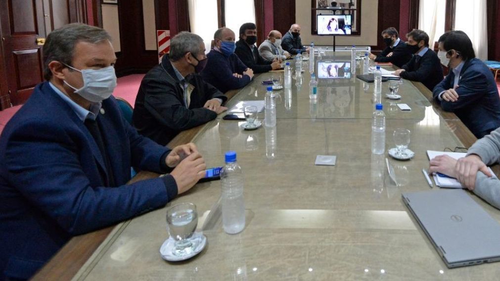 Kicillof recibió, en los últimos días, a intendentes oficialistas.