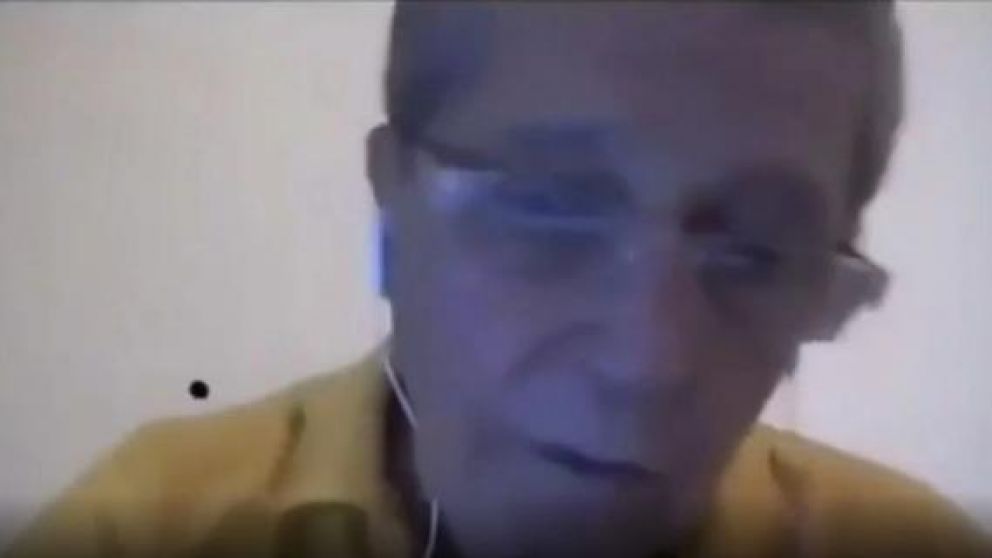 La broma al profesor se volvió viral en las redes sociales (Captura).