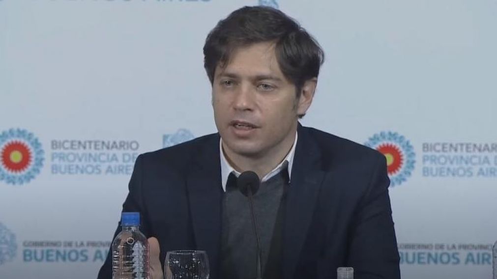 El gobernador bonaerense presentó los alcances de la nueva iniciativa (Captura de pantalla).,