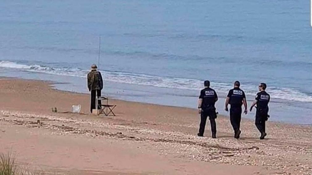 Ocurrió en la playa de Carnon, Francia.