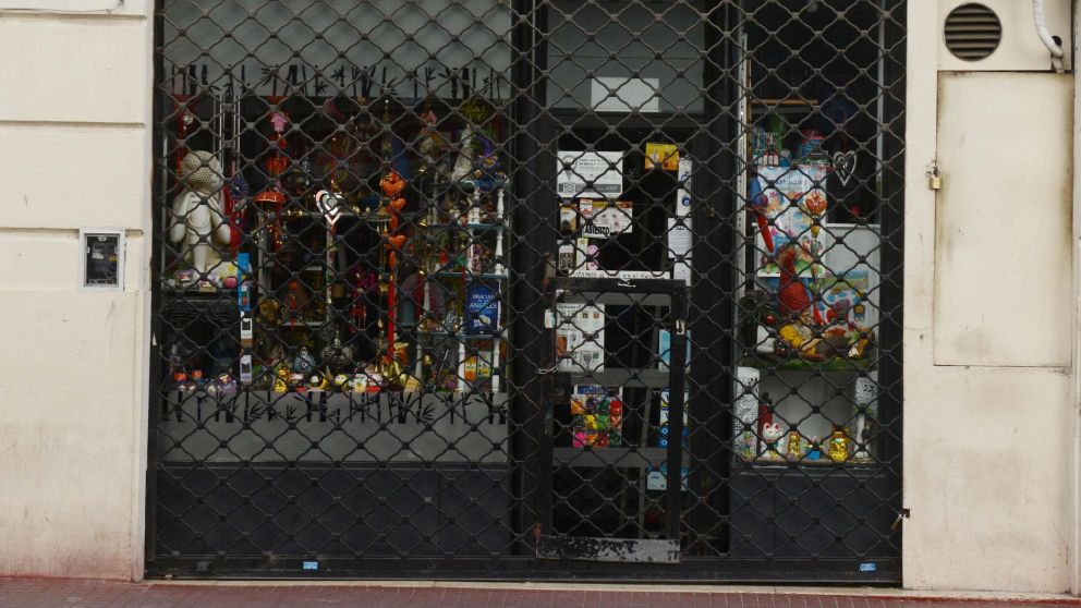 Preocupación en los comercios (Hernán Nersesian/Crónica).