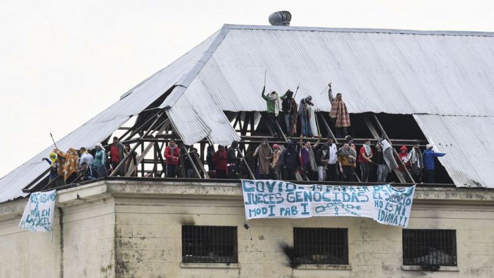EL MOTÍN EN LA CÁRCEL QUE ORIGINÓ EL CONFLICTO.
