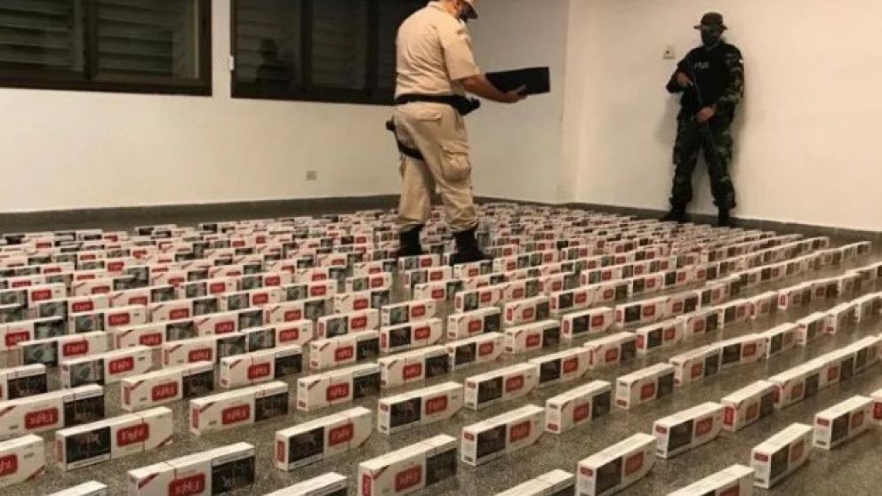 Decomisan 6.500 atados de cigarrillos
