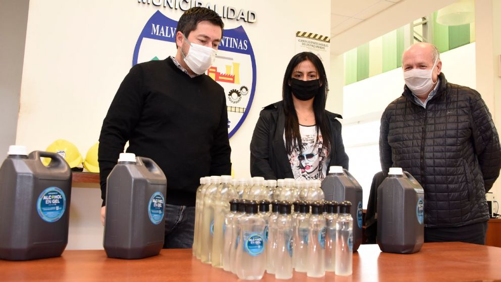 El intendente Nardini destacó que ya se llevan producidos más de 23.000 litros.