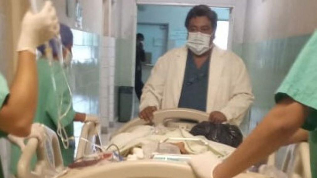Elva Espinoza sufrió cinco heridas, una de ellas, de gravedad, en el cuello.