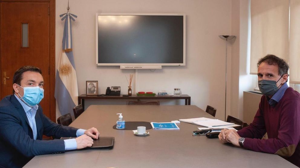 El Intendente de Florencio Varela, Andrés Watson mantuvo un nuevo encuentro con el ministro de Obras Públicas de la Nación, Gabriel Katopodis