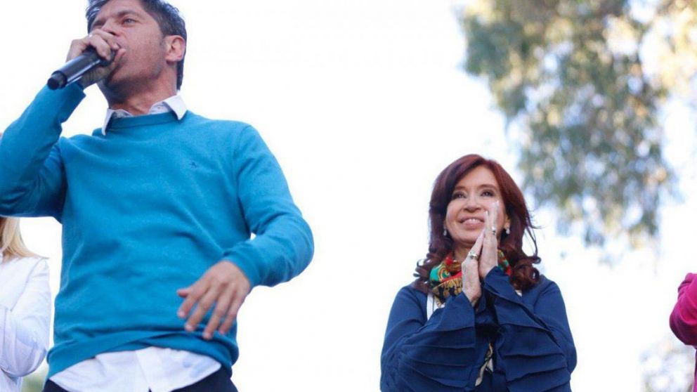 La vicepresidenta Cristina Kirchner sugirió ver la conferencia de prensa que brindó Axel Kicillof.