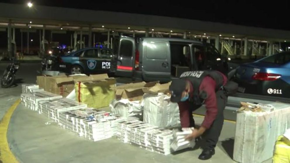 Más de 11 mil paquetes secuestrados.