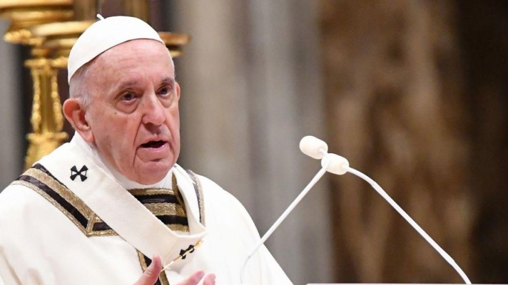 El Papa Francisco pidió "por el fin de la pandemia" del coronavirus.