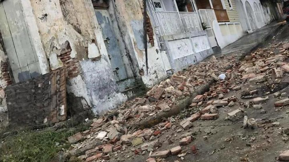 El sismo de magnitud 5.5 sacudió la isla de Puerto Rico este sábado por la mañana.