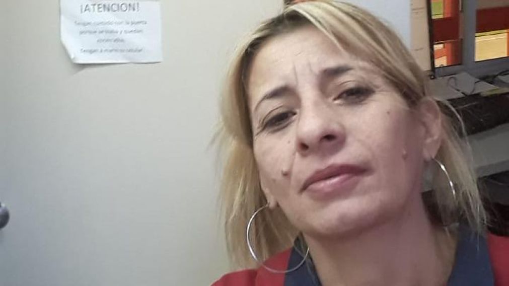 Patricia Gervasoni tiene 47 años y trabaja hace un año y cuatro meses en el hospital.