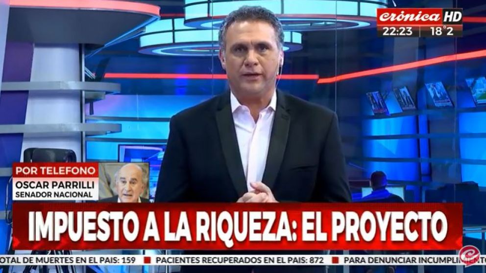 El conductor de Solo Periodismo contó como se enteró.