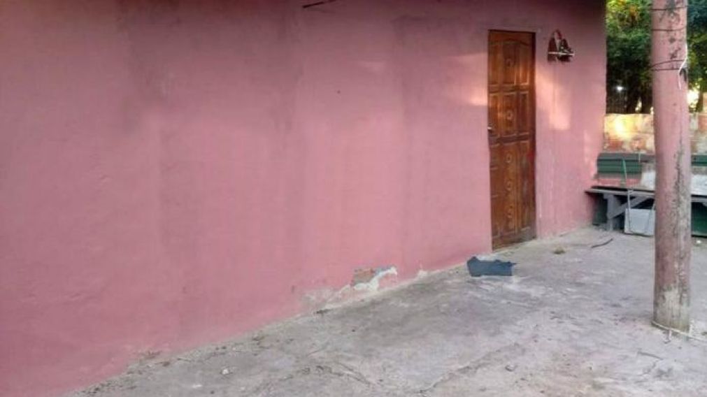 Esta es la casa donde ocurri� el crimen.