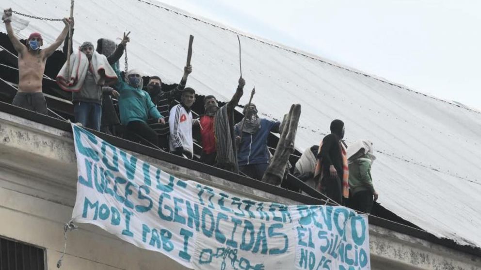 El viernes, presos de Devoto realizaron un motín y pidieron que otorguen más prisiones domiciliarias (Pablo Villán/Crónica/Archivo).
