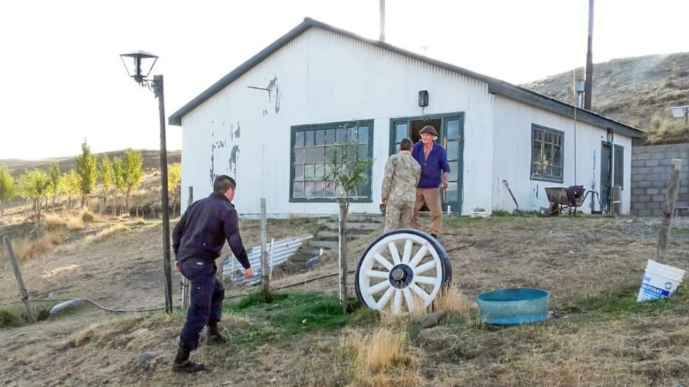 La pareja aseguró no haberse enterado de la pandemia (Gentileza La Opinión Austral)