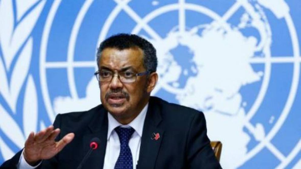 Tedros Adhanom, titular del organismo internacional (Twitter).