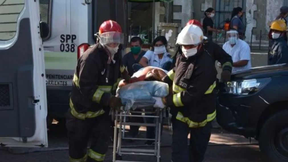 Motín en cárcel de Corrientes dejó un muerto y decenas de heridos (Gentileza El Litoral)