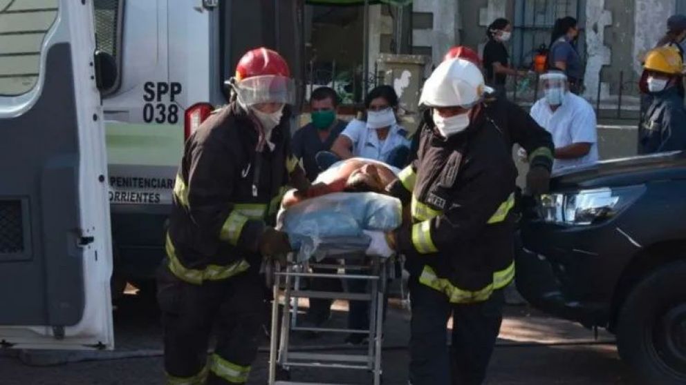 Motín en cárcel de Corrientes dejó un muerto y decenas de heridos (Gentileza El Litoral)
