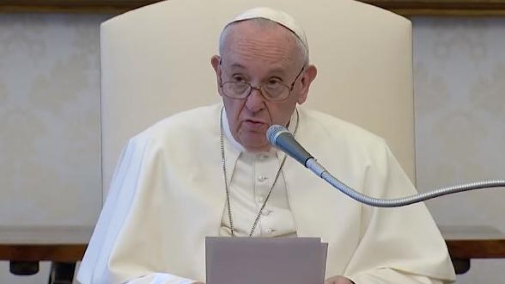 El Papa dedicó su catequesis de este miércoles al Día de la Tierra (Captura de pantalla).