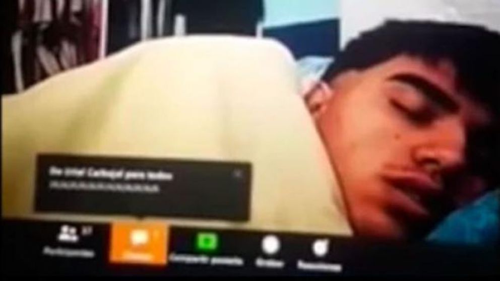 El video se hizo viral en las redes sociales (Captura).