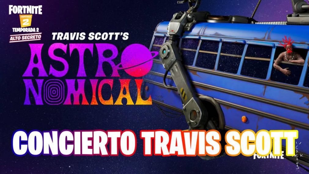 Epic Games compartió todos los detalles del viaje musical Astronomical.