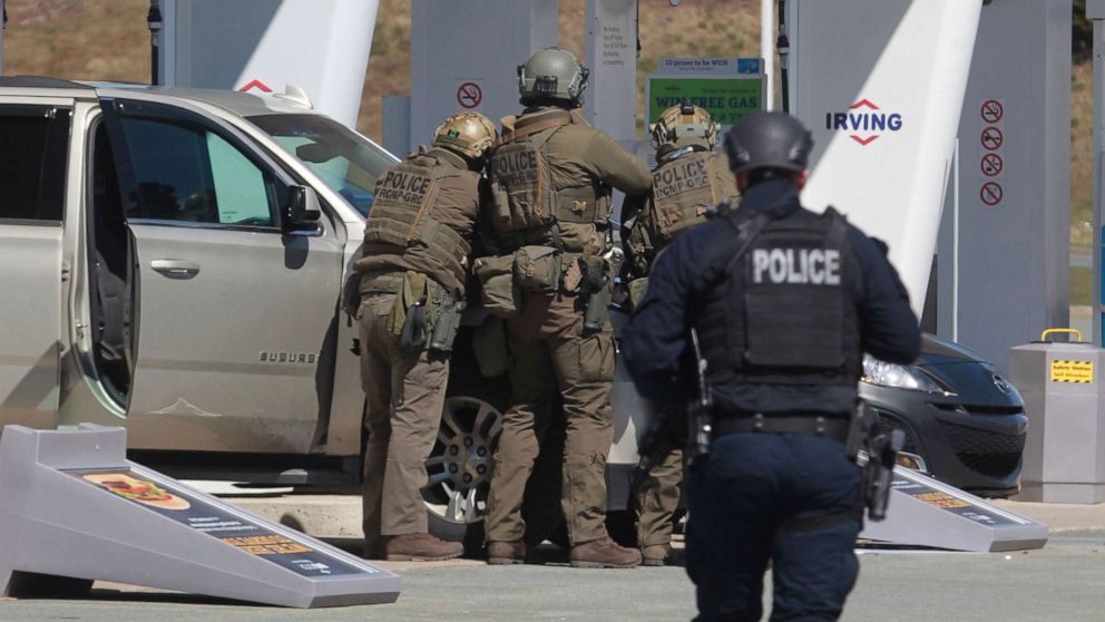 La policía canadiense debió esforzarse para dar con el criminal, Gabriel Wortman.